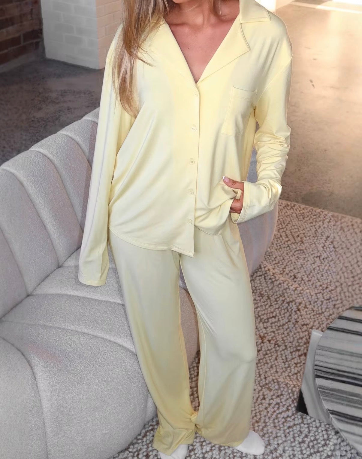 Limited Edition Lemon Drop Soft Butter Pajama
