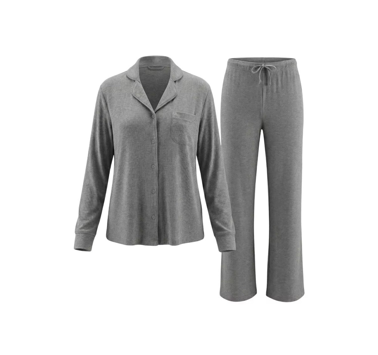 Luxury Ribbed Sleep Set – Modal & Spandex in Limited Edition Colorway Graze